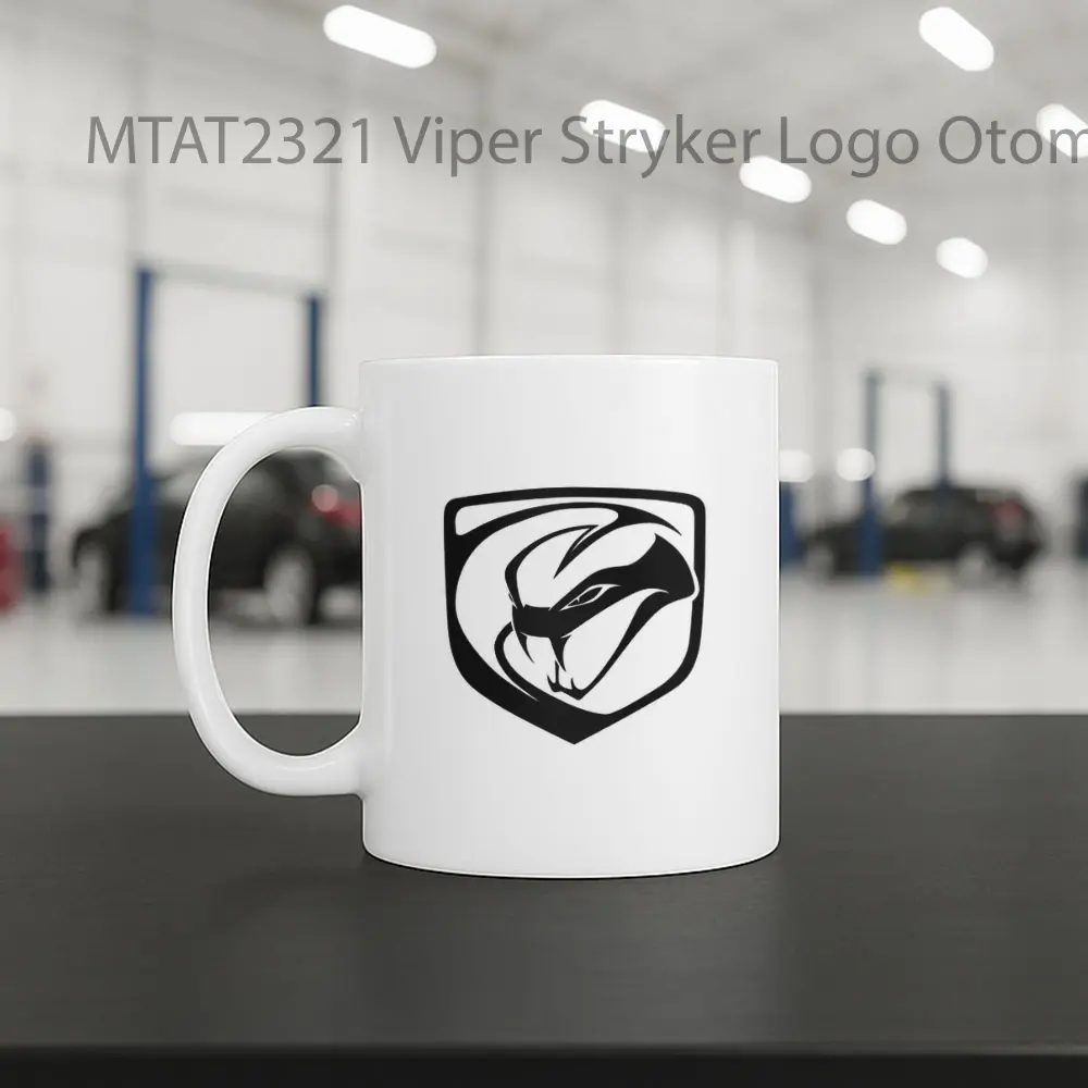 Viper Stryker Logo Otomotif Mug - Sudut 2