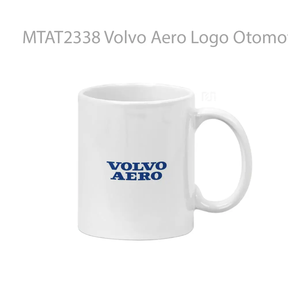 Volvo Aero Logo Otomotif Mug