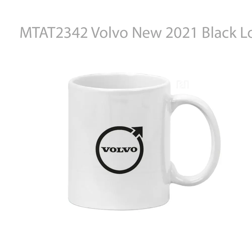 Volvo New 2021 Black Logo Otomotif Mug