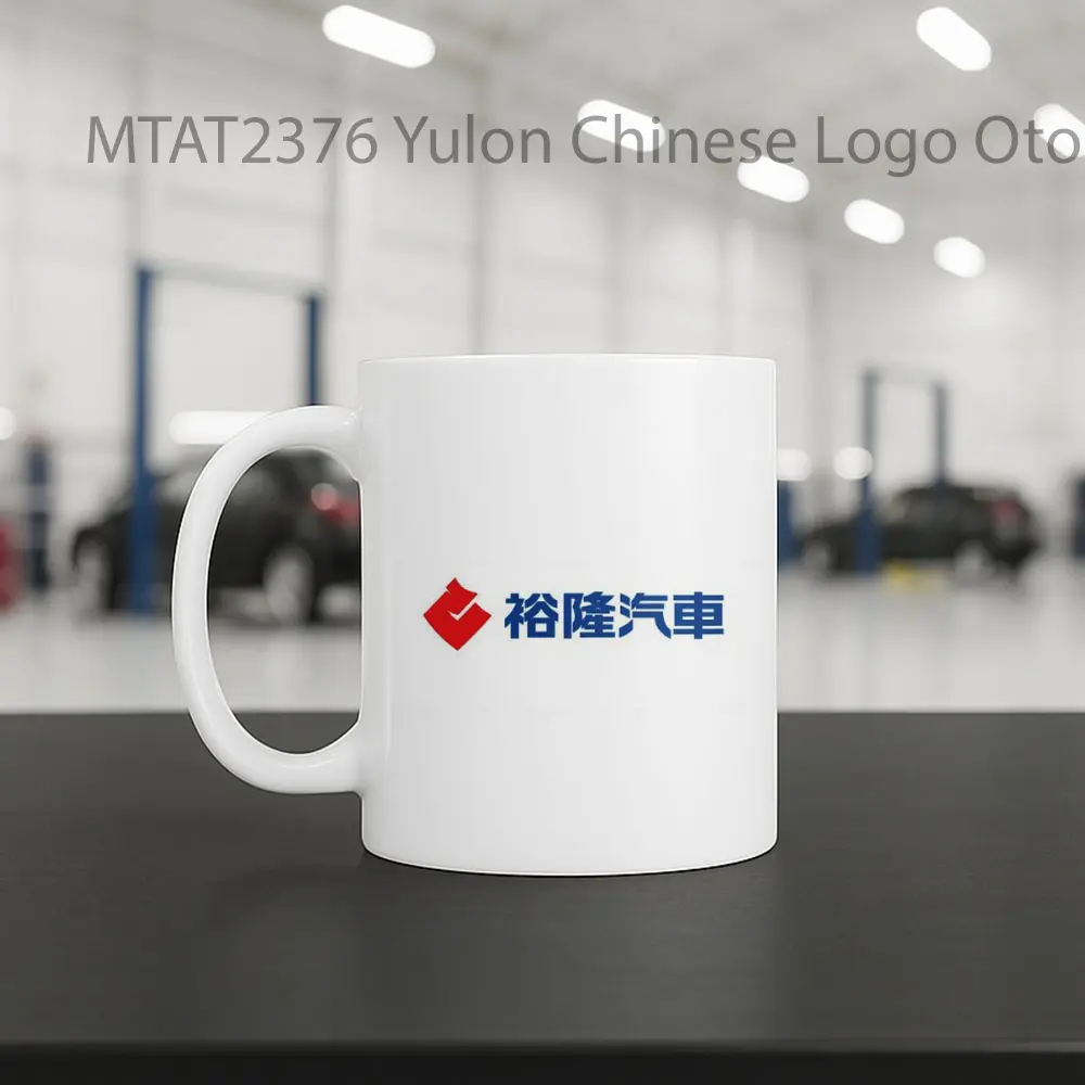 Yulon Chinese Logo Otomotif Mug - Sudut 2