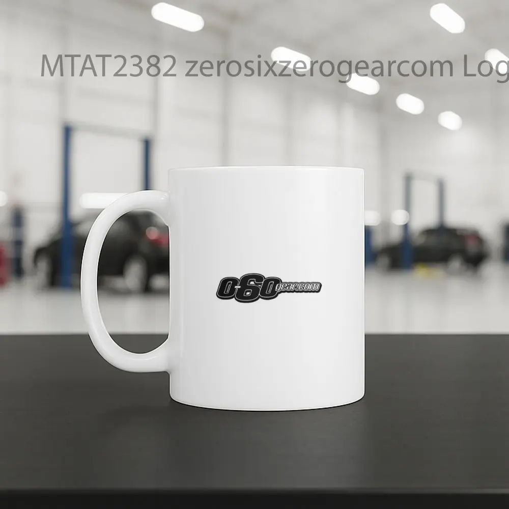 zerosixzerogearcom Logo Otomotif Mug - Sudut 2