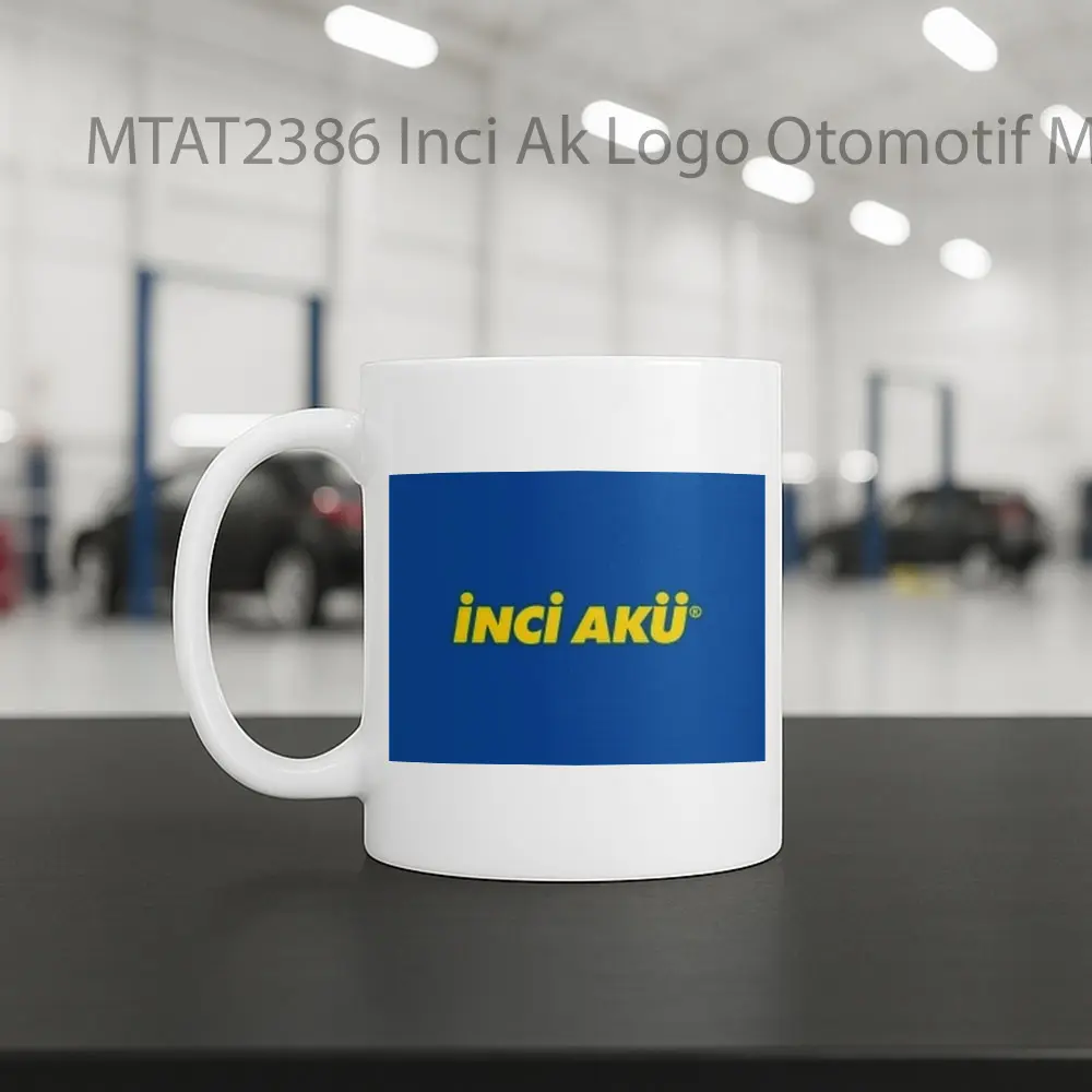 Inci Ak Logo Otomotif Mug - Sudut 2