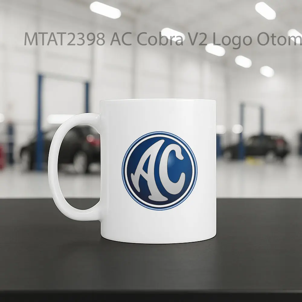 AC Cobra V2 Logo Otomotif Mug - Sudut 2