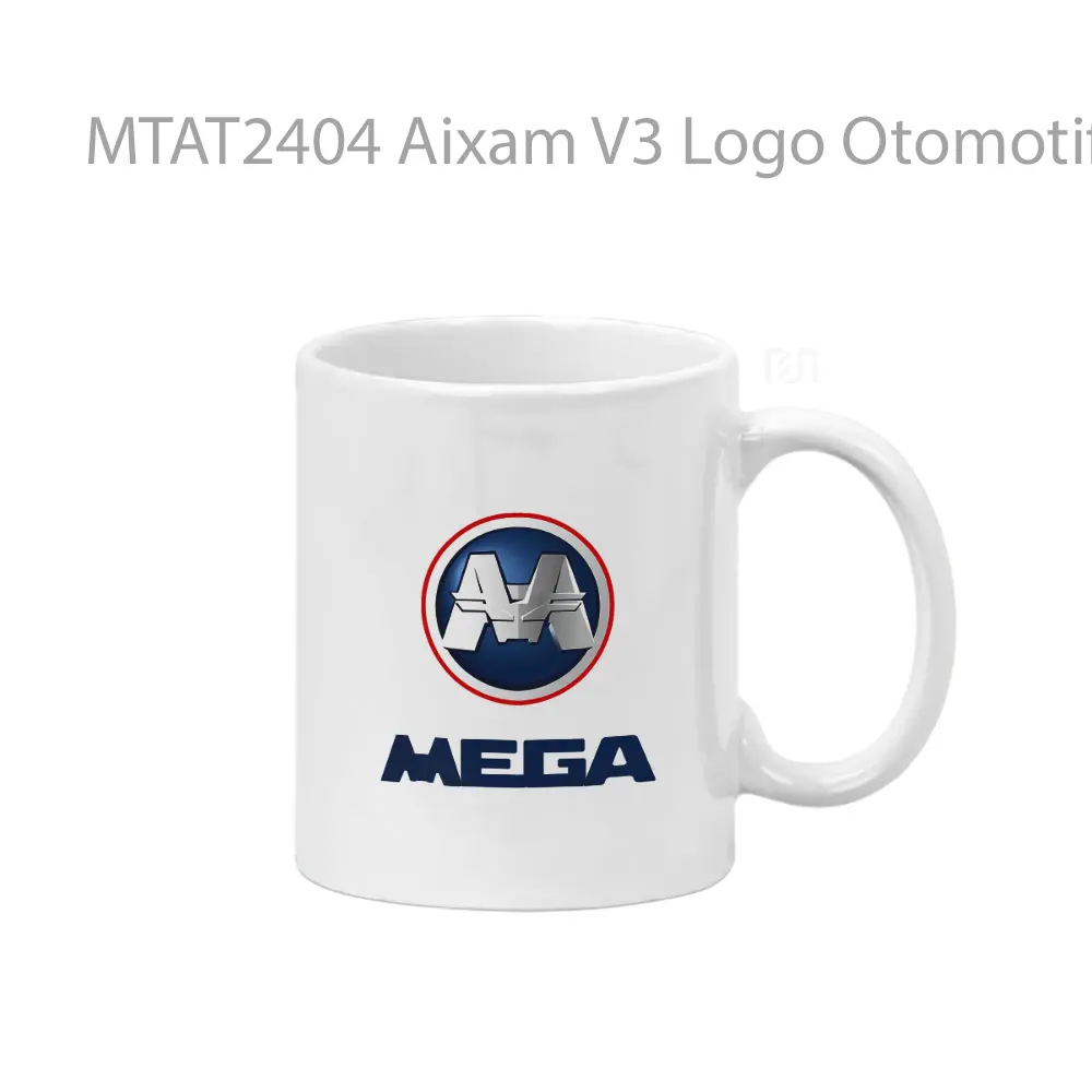 Aixam V3 Logo Otomotif Mug