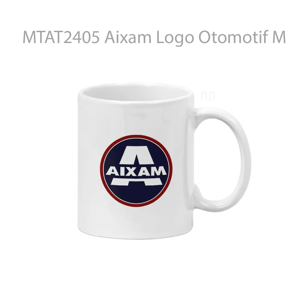 Aixam Logo Otomotif Mug