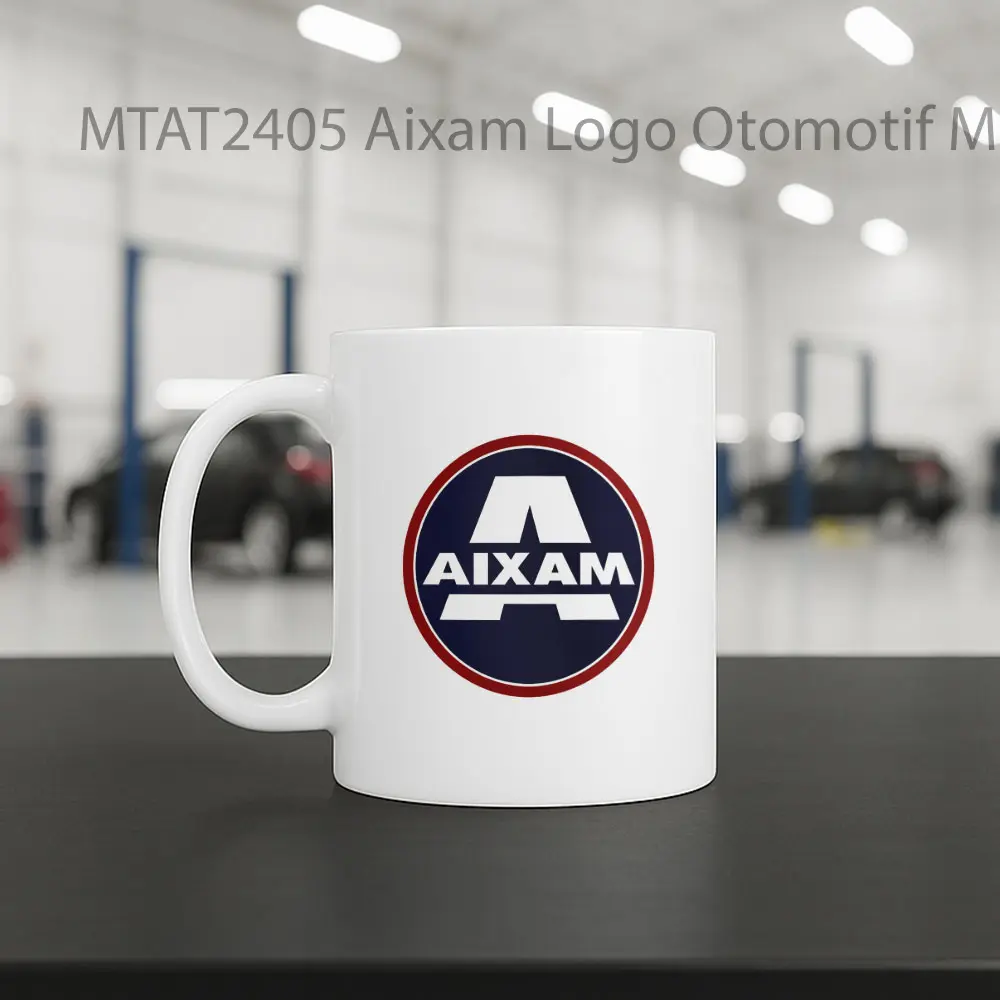 Aixam Logo Otomotif Mug - Sudut 2