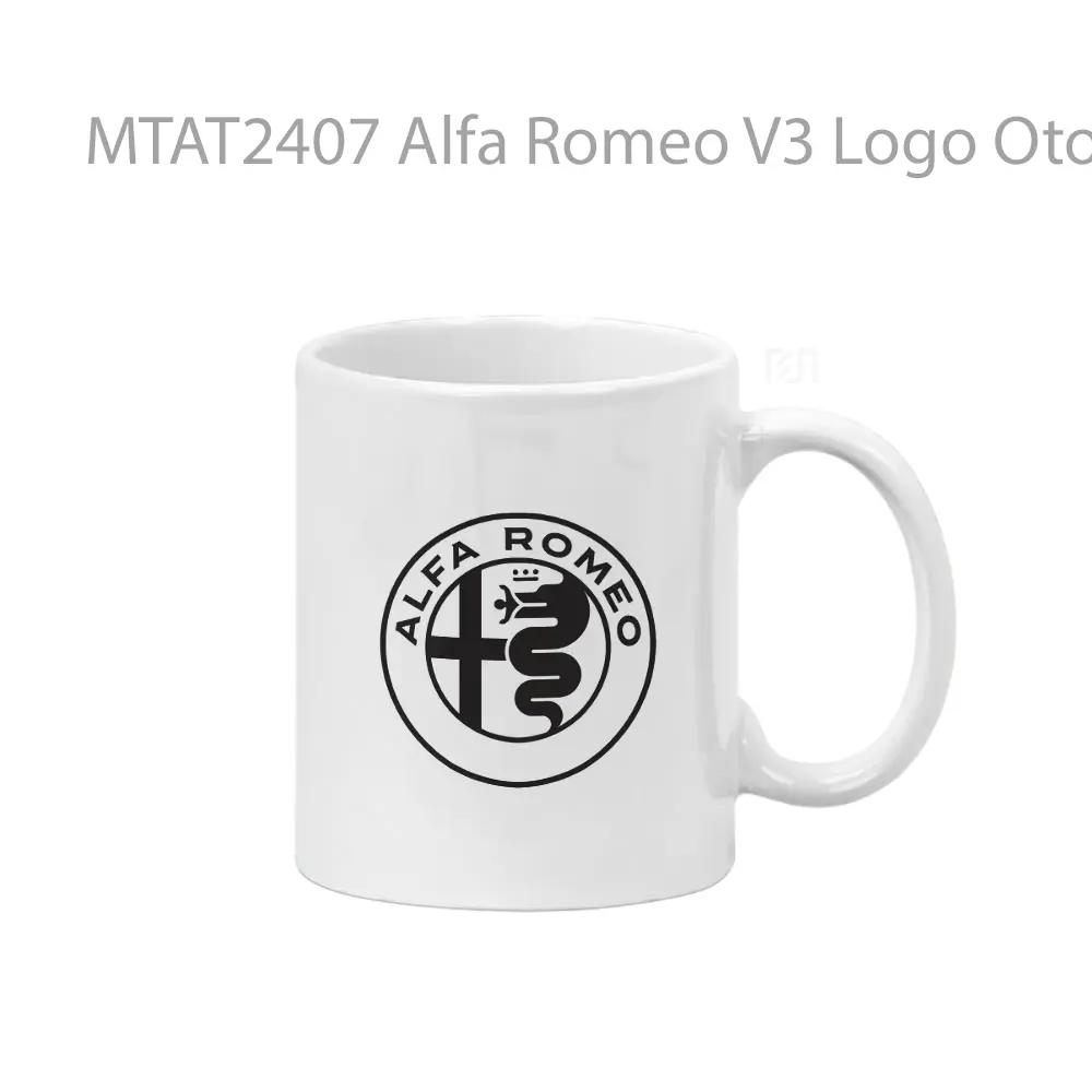 Alfa Romeo V3 Logo Otomotif Mug