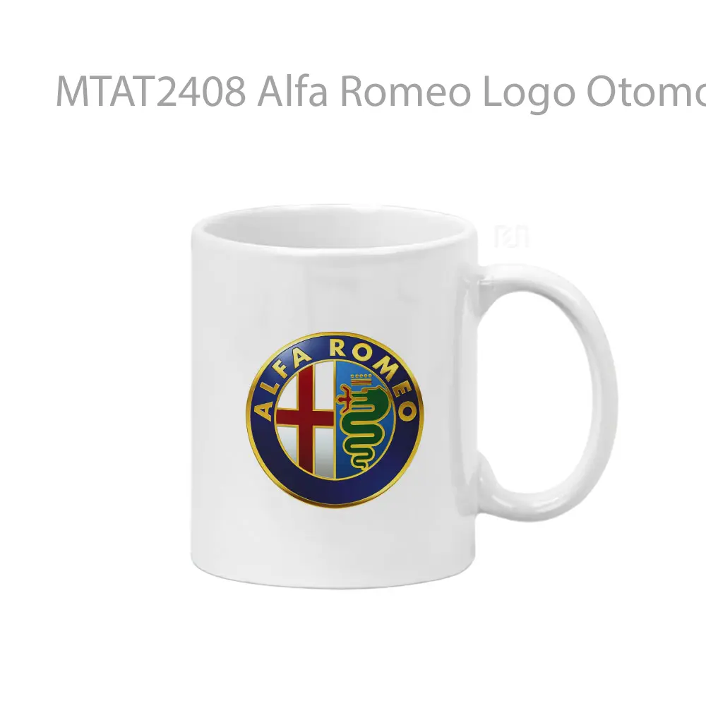 Alfa Romeo Logo Otomotif Mug