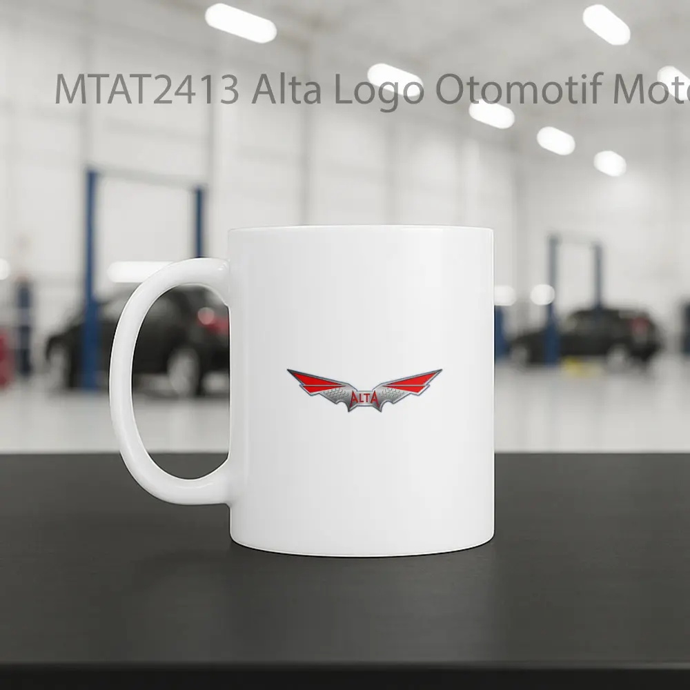 Alta Logo Otomotif Mug - Sudut 2