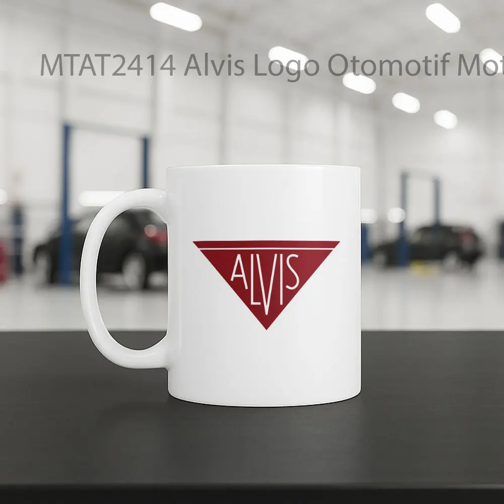 Alvis Logo Otomotif Mug - Sudut 2