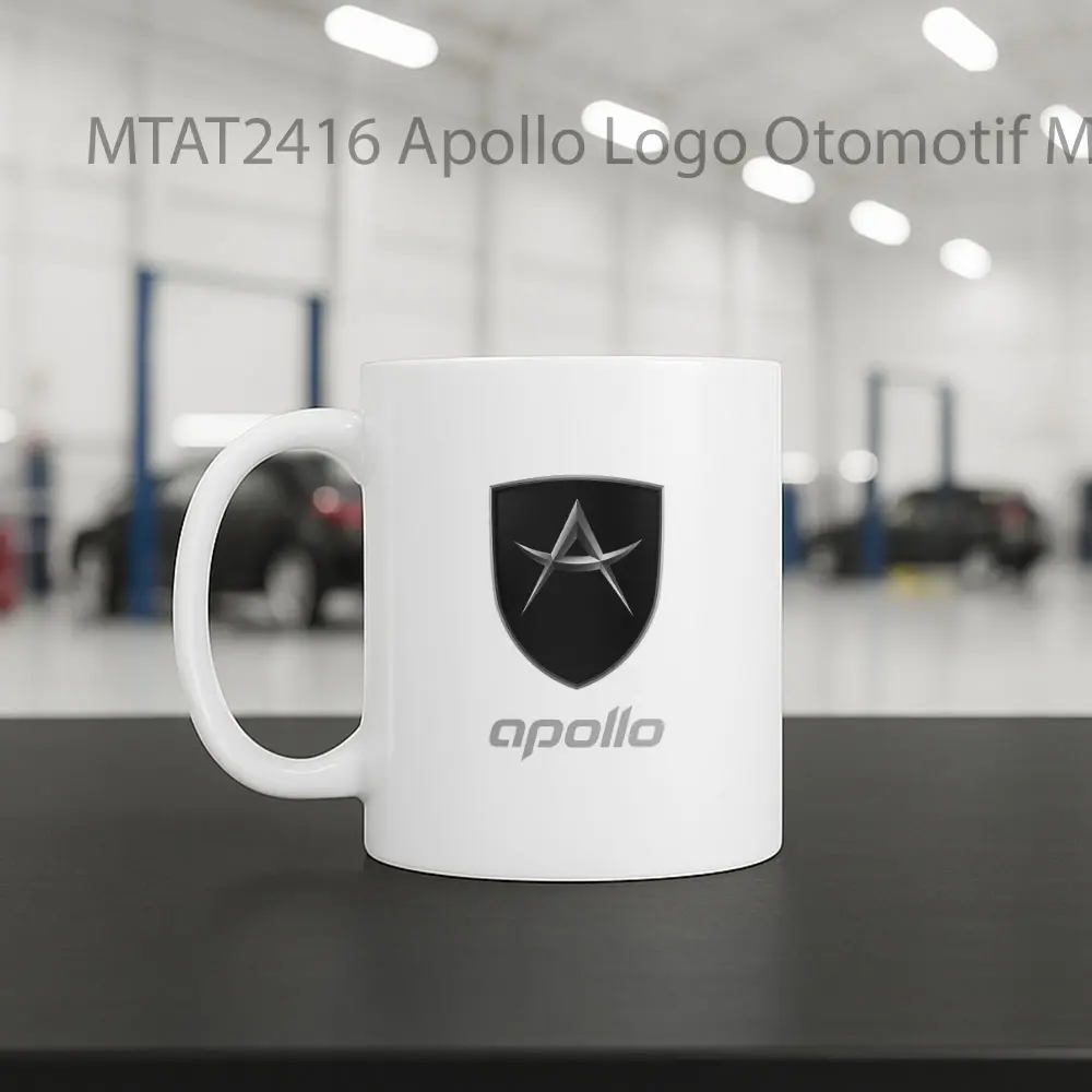 Apollo Logo Otomotif Mug - Sudut 2