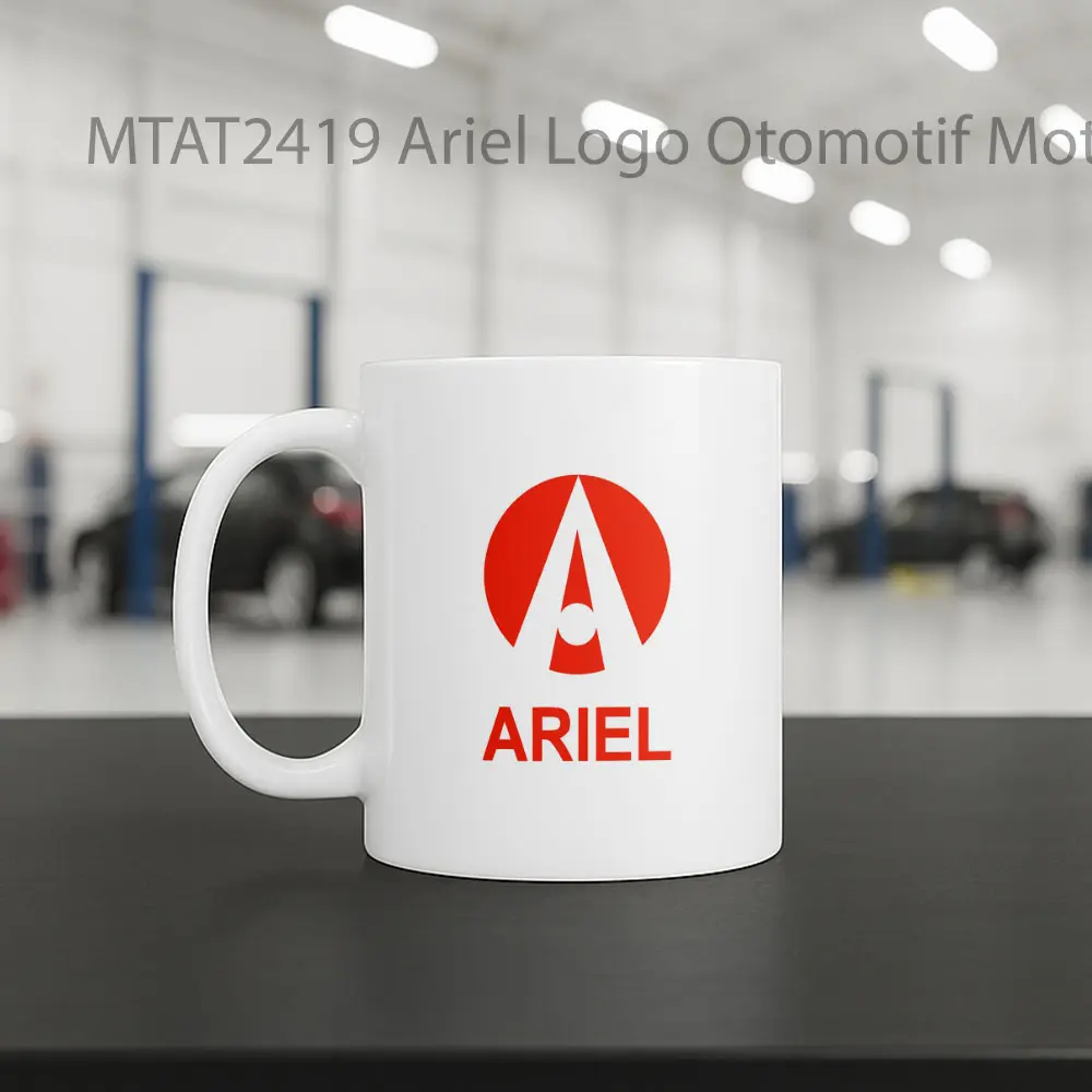Ariel Logo Otomotif Mug - Sudut 2