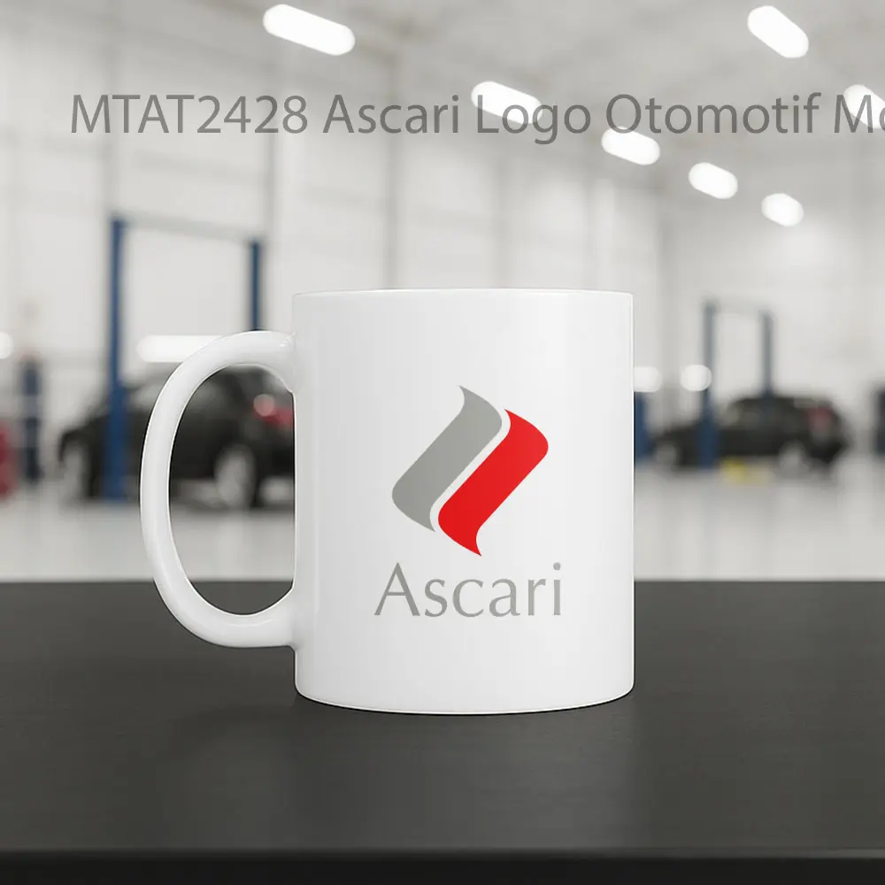Ascari Logo Otomotif Mug - Sudut 2