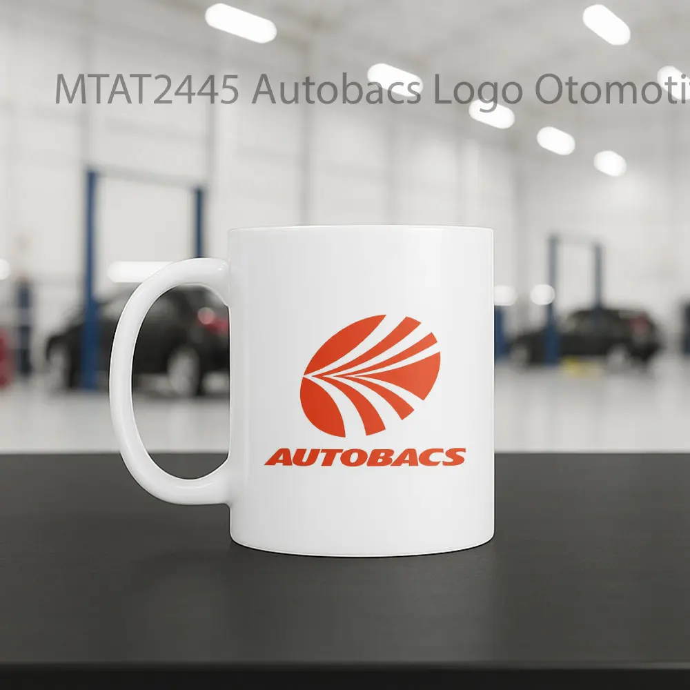 Autobacs Logo Otomotif Mug - Sudut 2