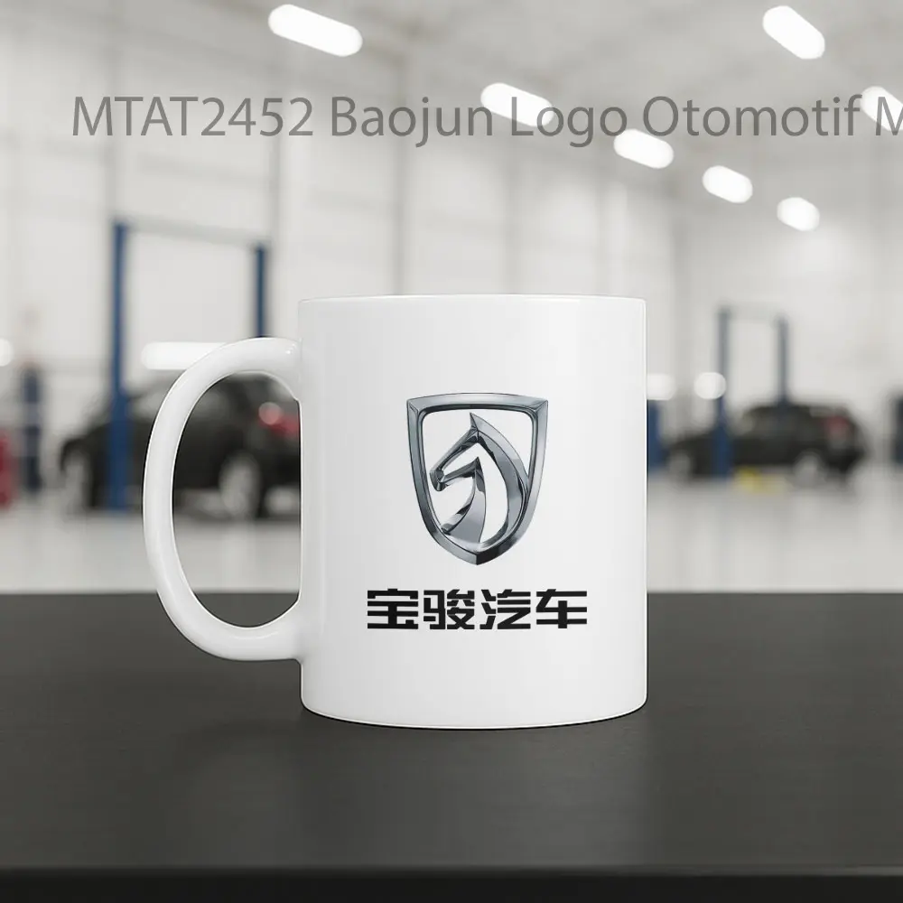 Baojun Logo Otomotif Mug - Sudut 2
