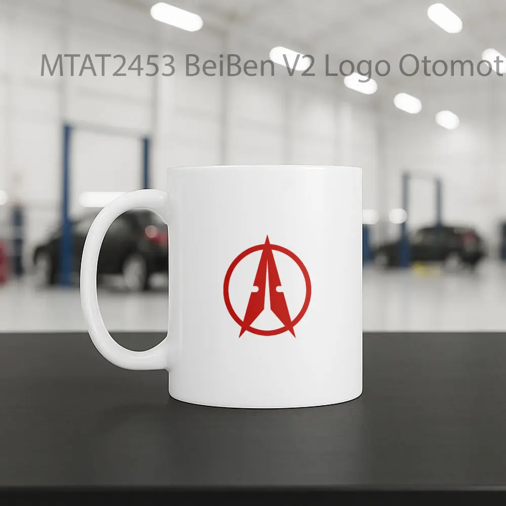 BeiBen V2 Logo Otomotif Mug - Sudut 2