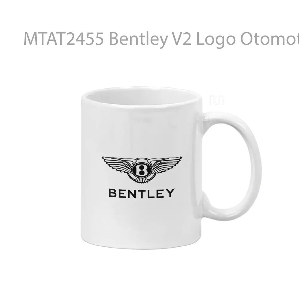 Bentley V2 Logo Otomotif Mug