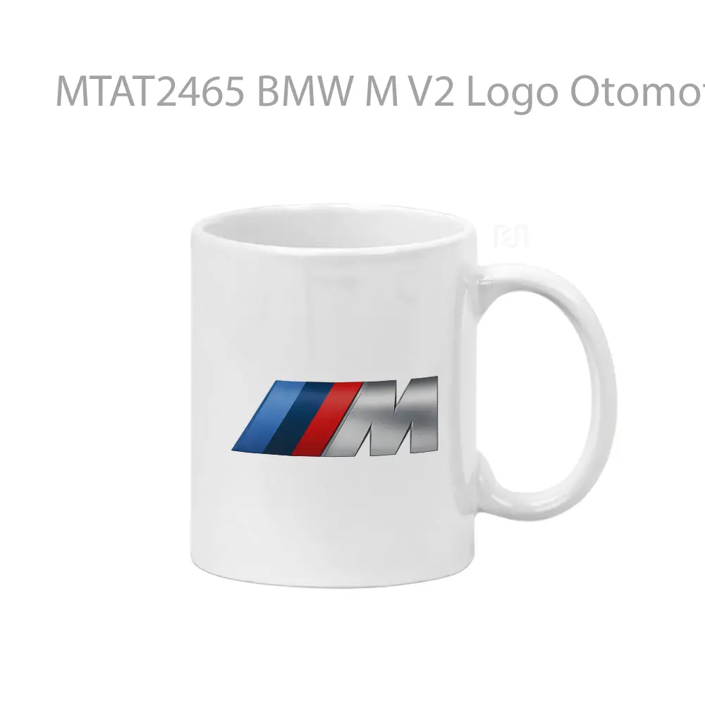 BMW M V2 Logo Otomotif Mug