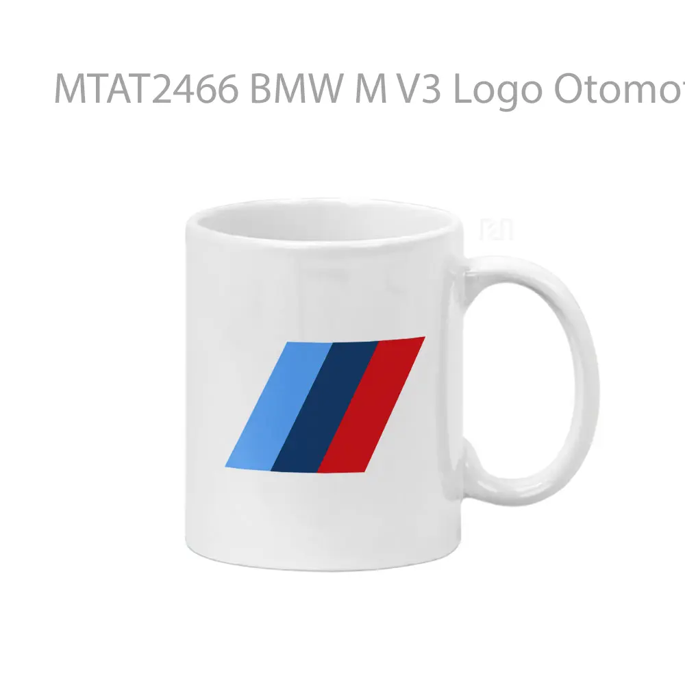 BMW M V3 Logo Otomotif Mug