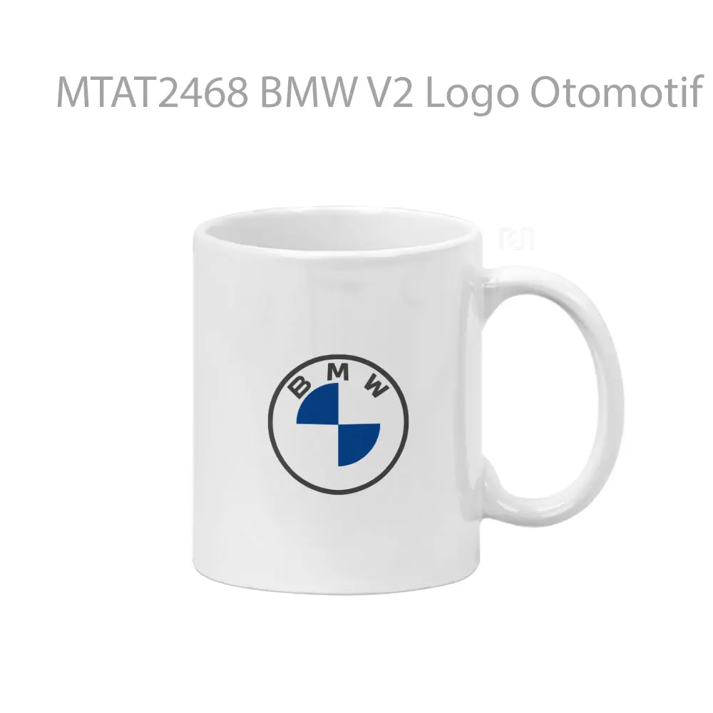 BMW V2 Logo Otomotif Mug