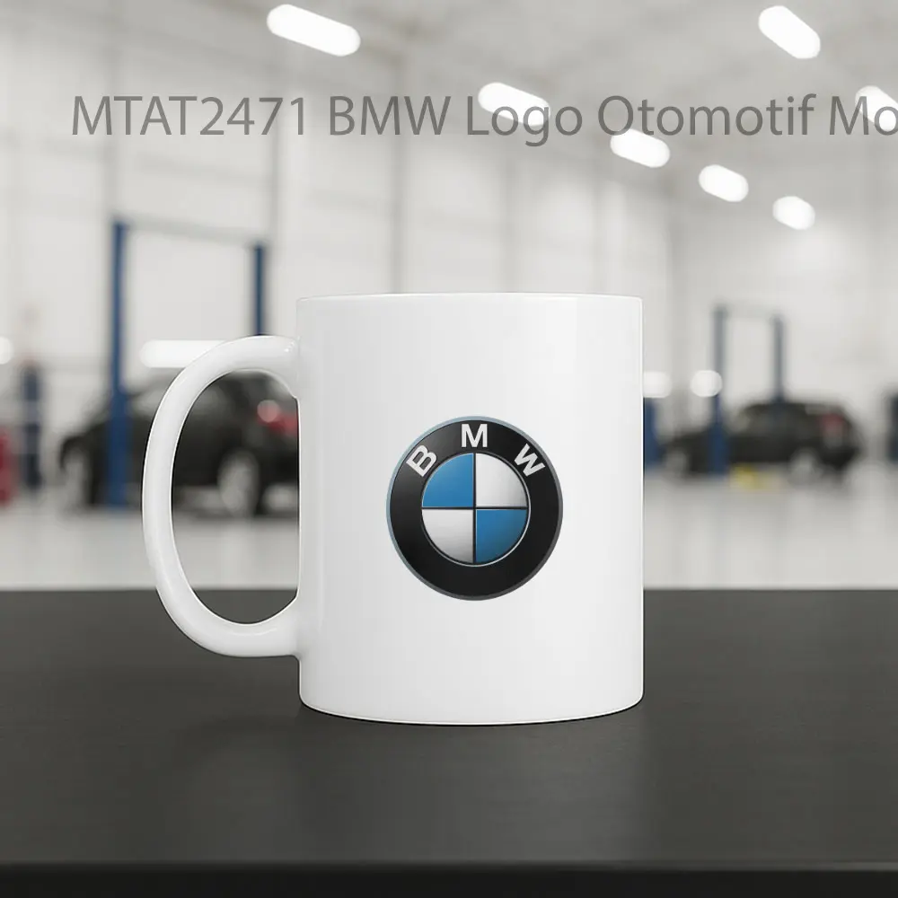 BMW Logo Otomotif Mug - Sudut 2
