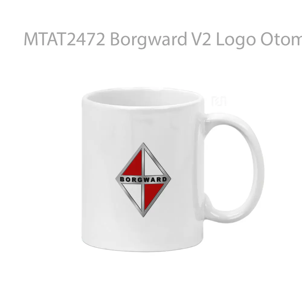 Borgward V2 Logo Otomotif Mug