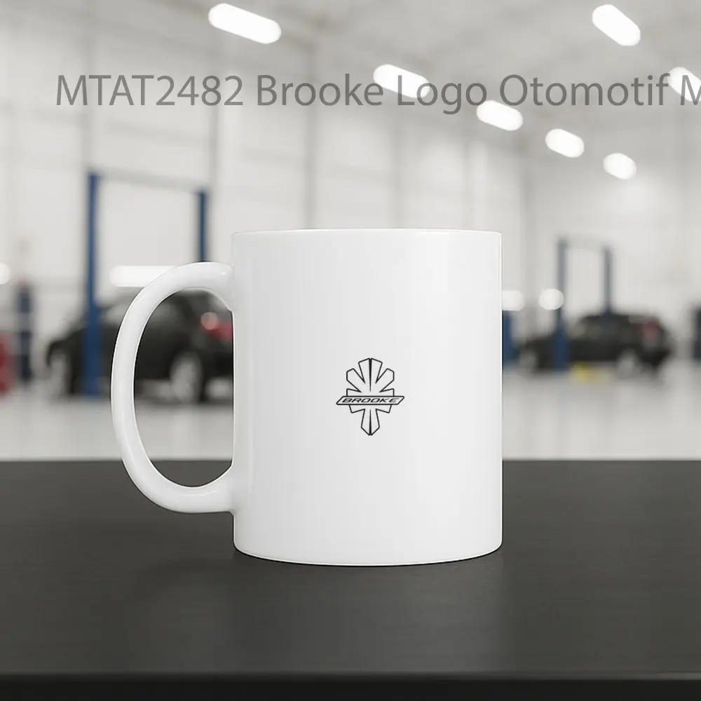 Brooke Logo Otomotif Mug - Sudut 2