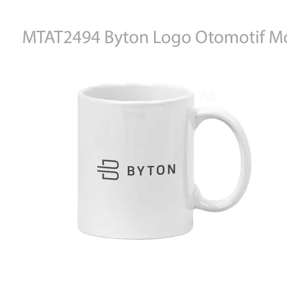 Byton Logo Otomotif Mug