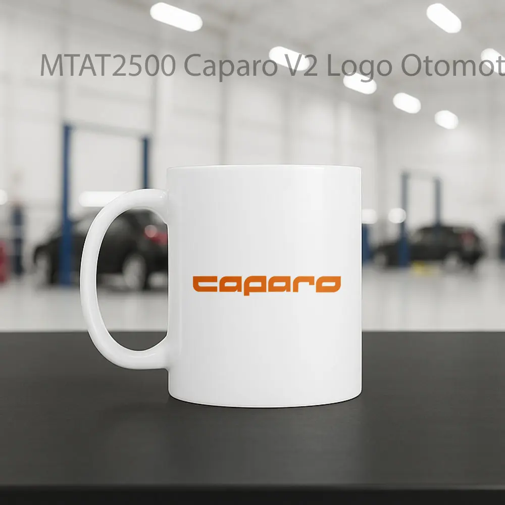 Caparo V2 Logo Otomotif Mug - Sudut 2