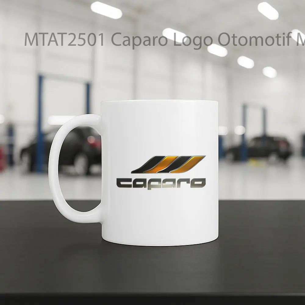 Caparo Logo Otomotif Mug - Sudut 2