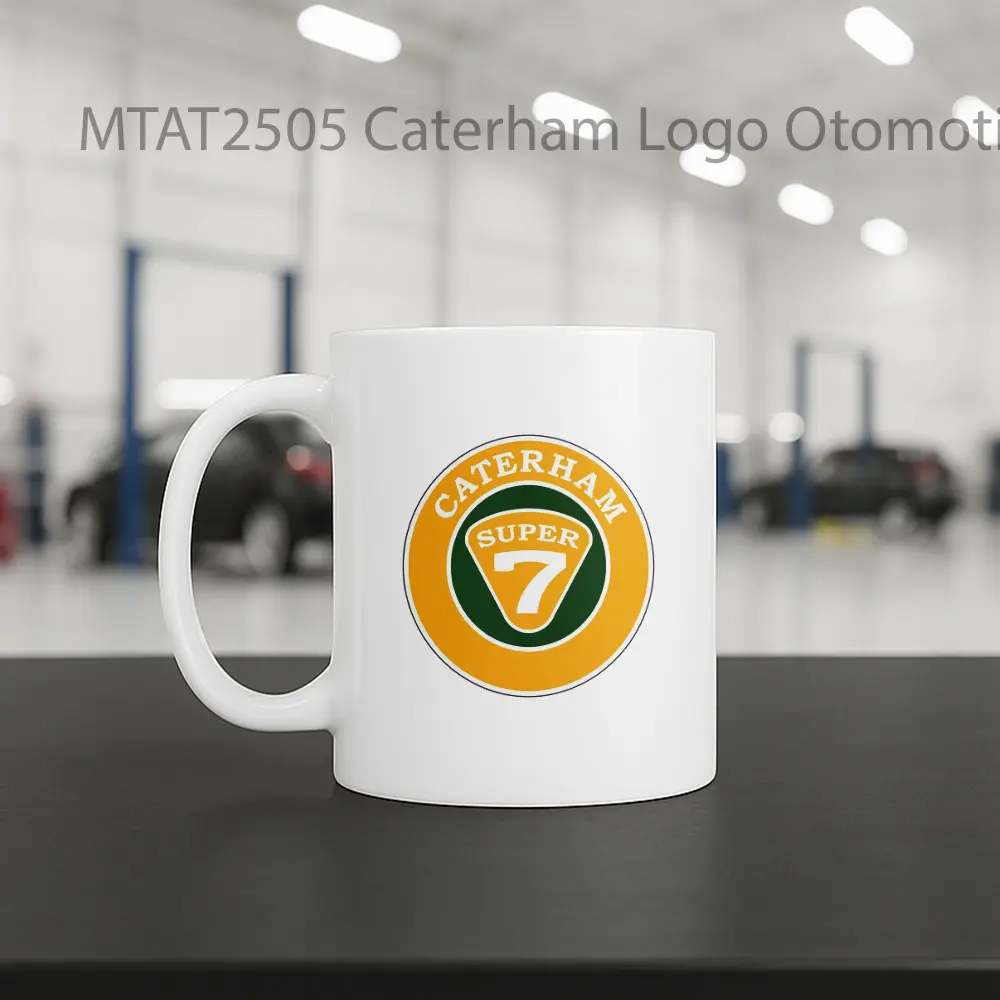 Caterham Logo Otomotif Mug - Sudut 2