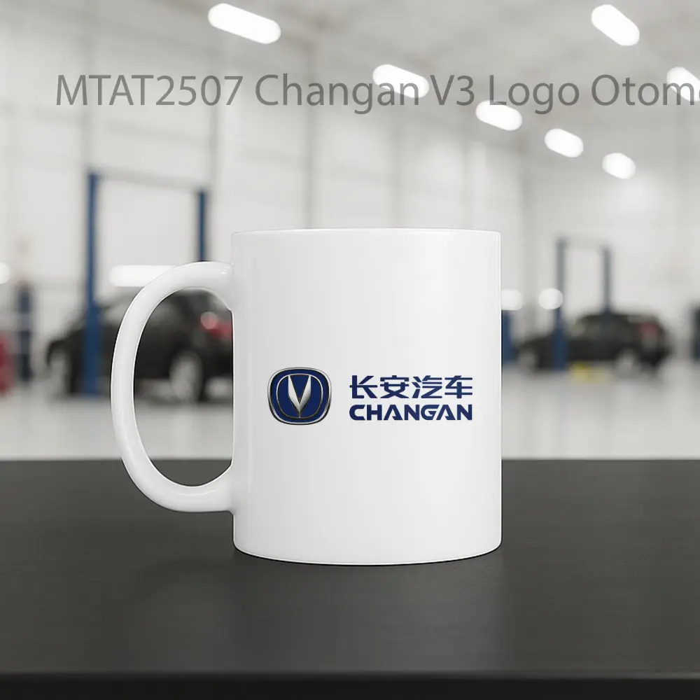 Changan V3 Logo Otomotif Mug - Sudut 2