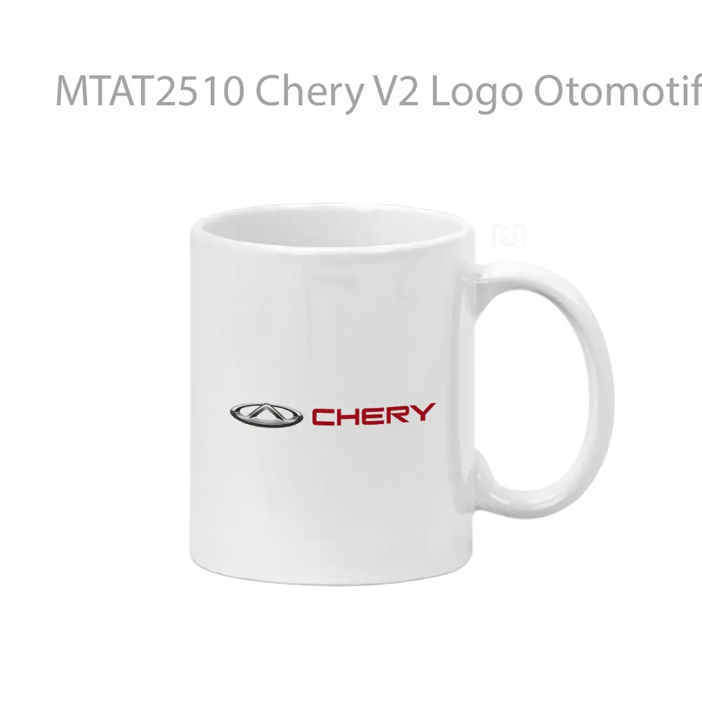 Chery V2 Logo Otomotif Mug