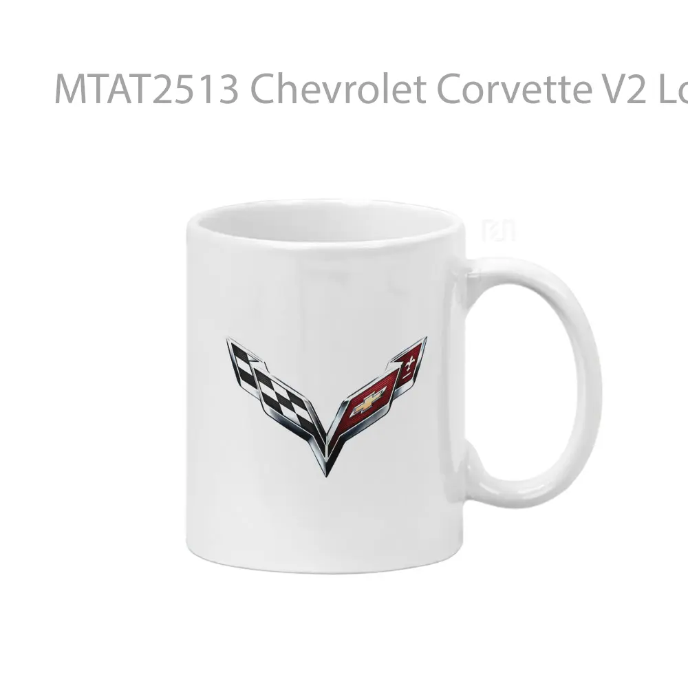 Chevrolet Corvette V2 Logo Otomotif Mug