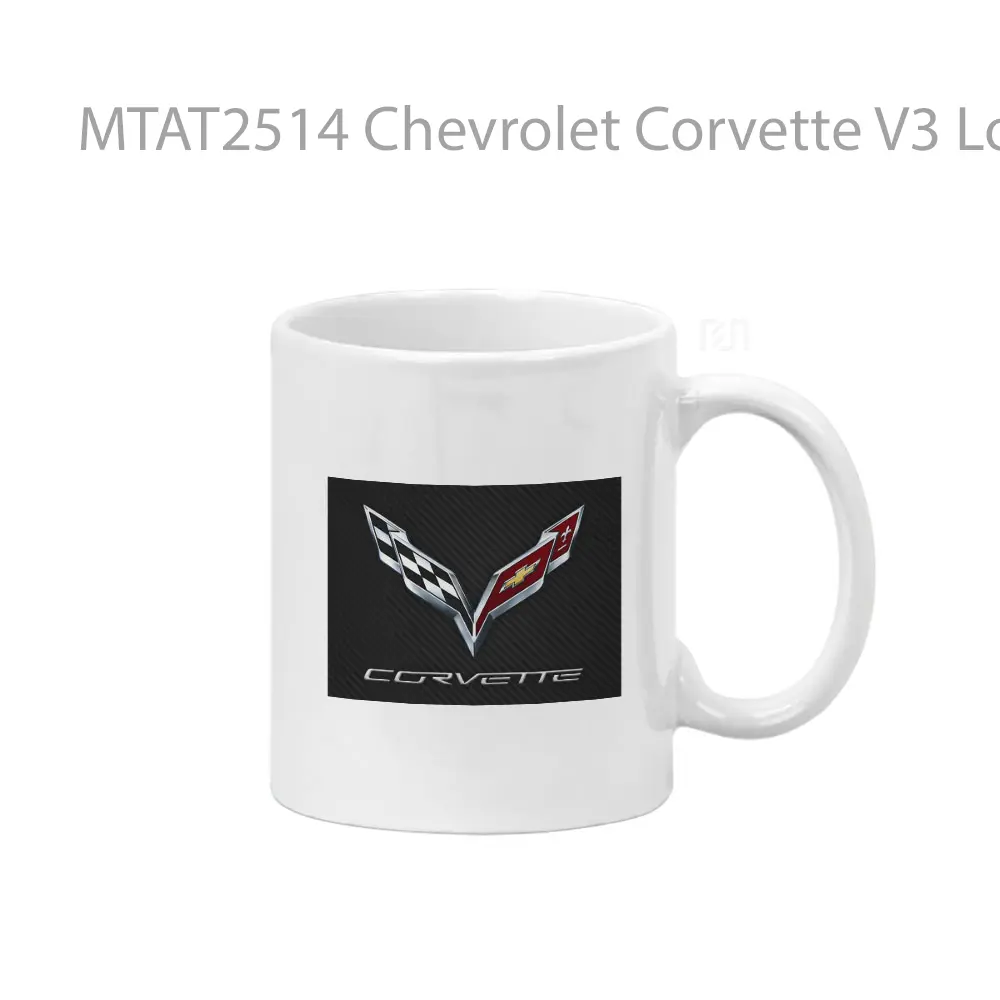 Chevrolet Corvette V3 Logo Otomotif Mug