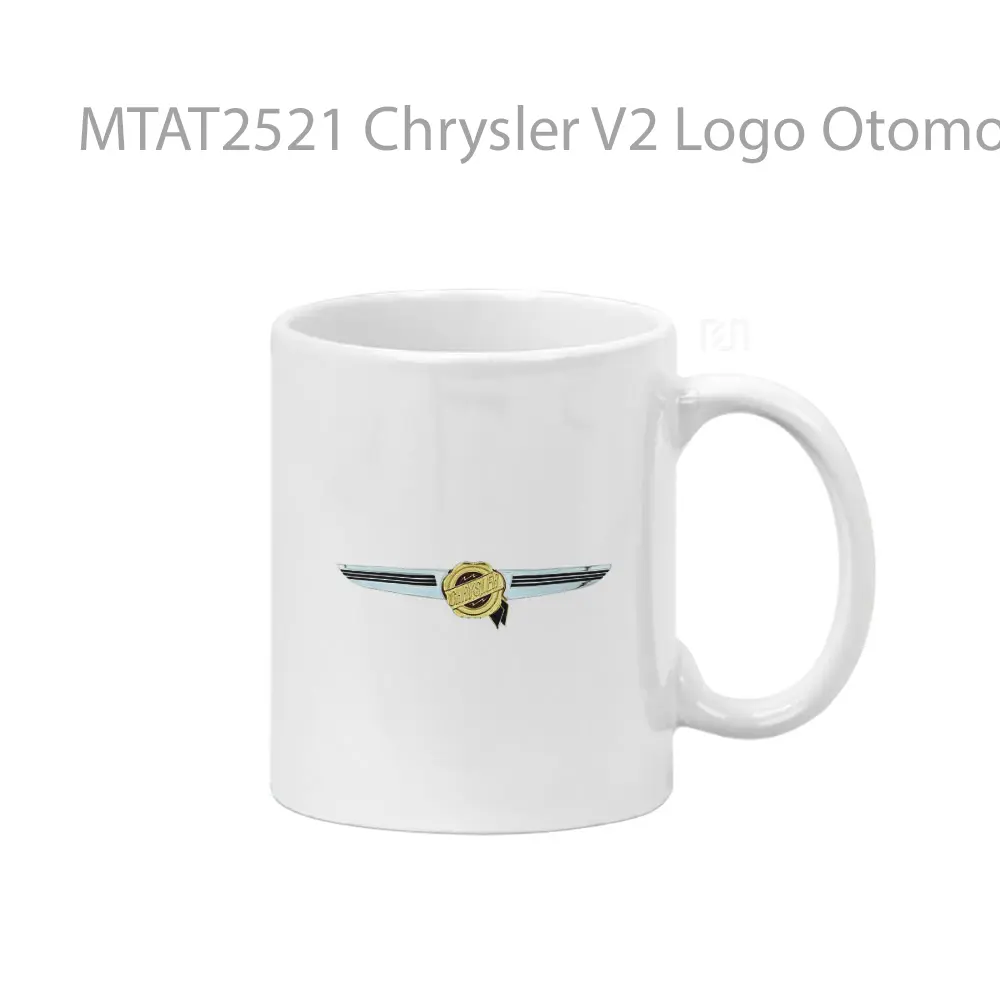 Chrysler V2 Logo Otomotif Mug