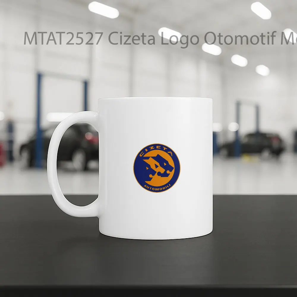 Cizeta Logo Otomotif Mug - Sudut 2