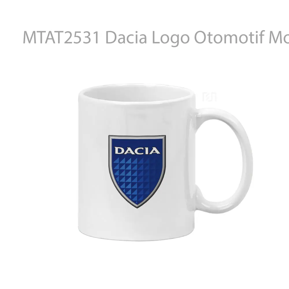 Dacia Logo Otomotif Mug