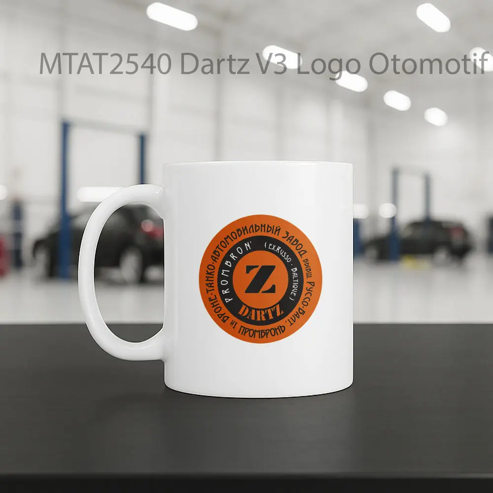 Dartz V3 Logo Otomotif Mug - Sudut 2