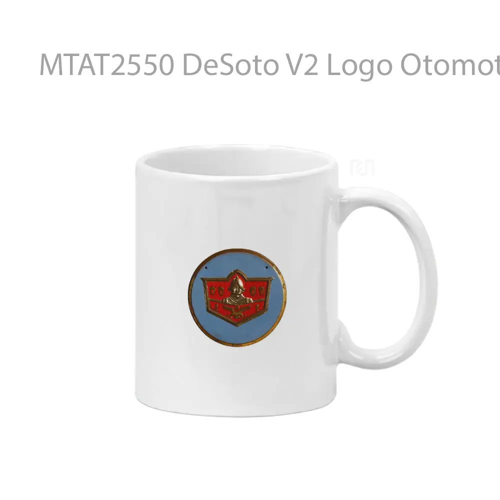 Mug Keramik Premium SNI - DeSoto V2 Logo Otomotif Mug