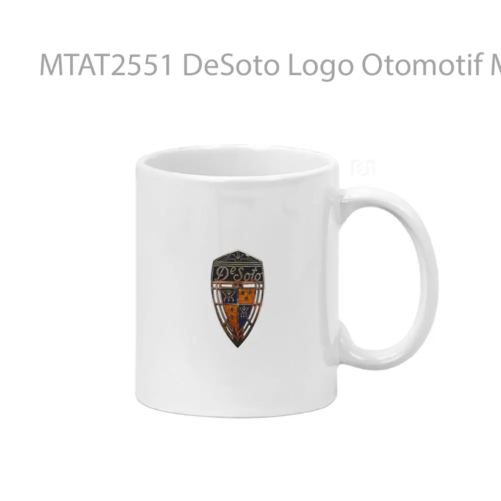 DeSoto Logo Otomotif Mug