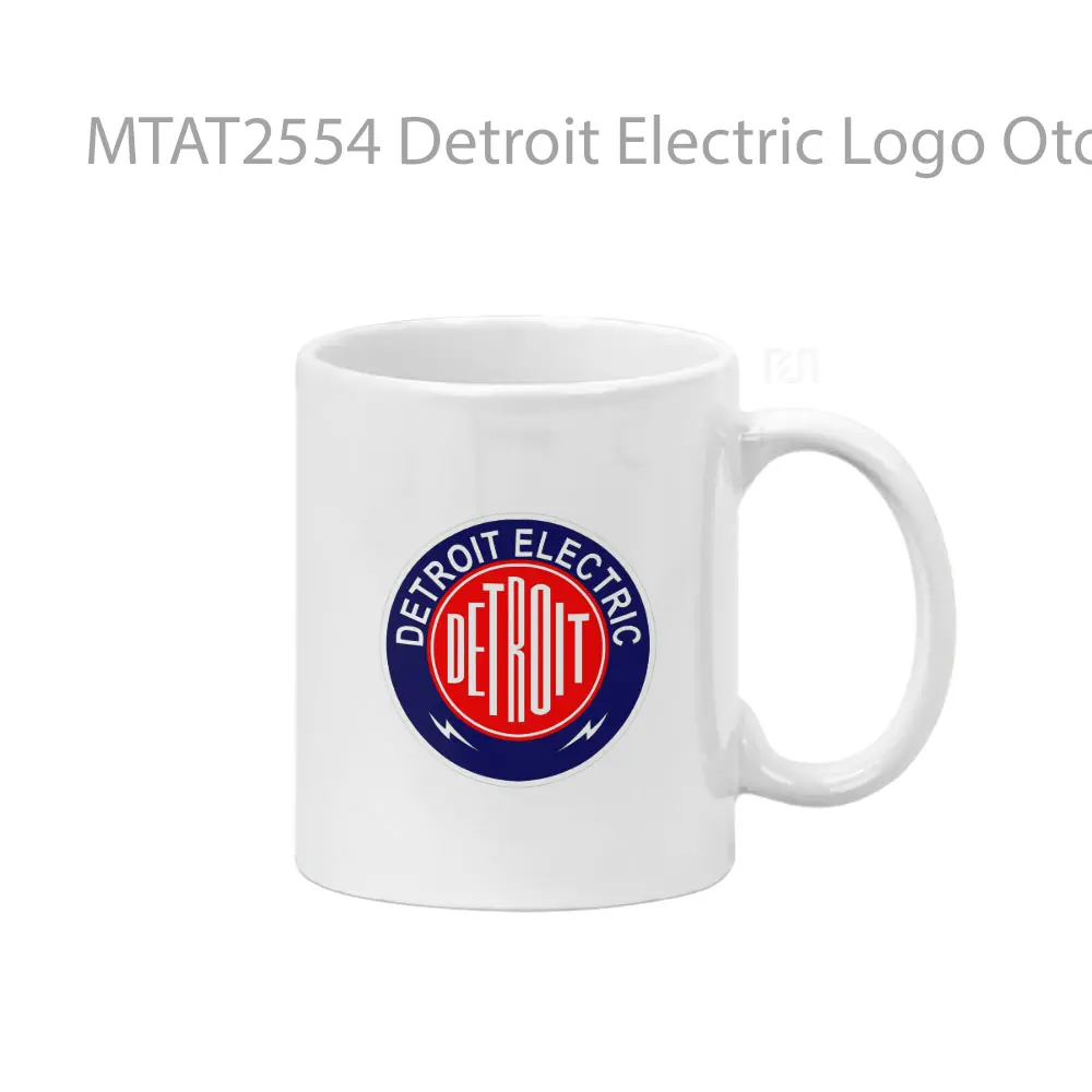 Detroit Electric Logo Otomotif Mug