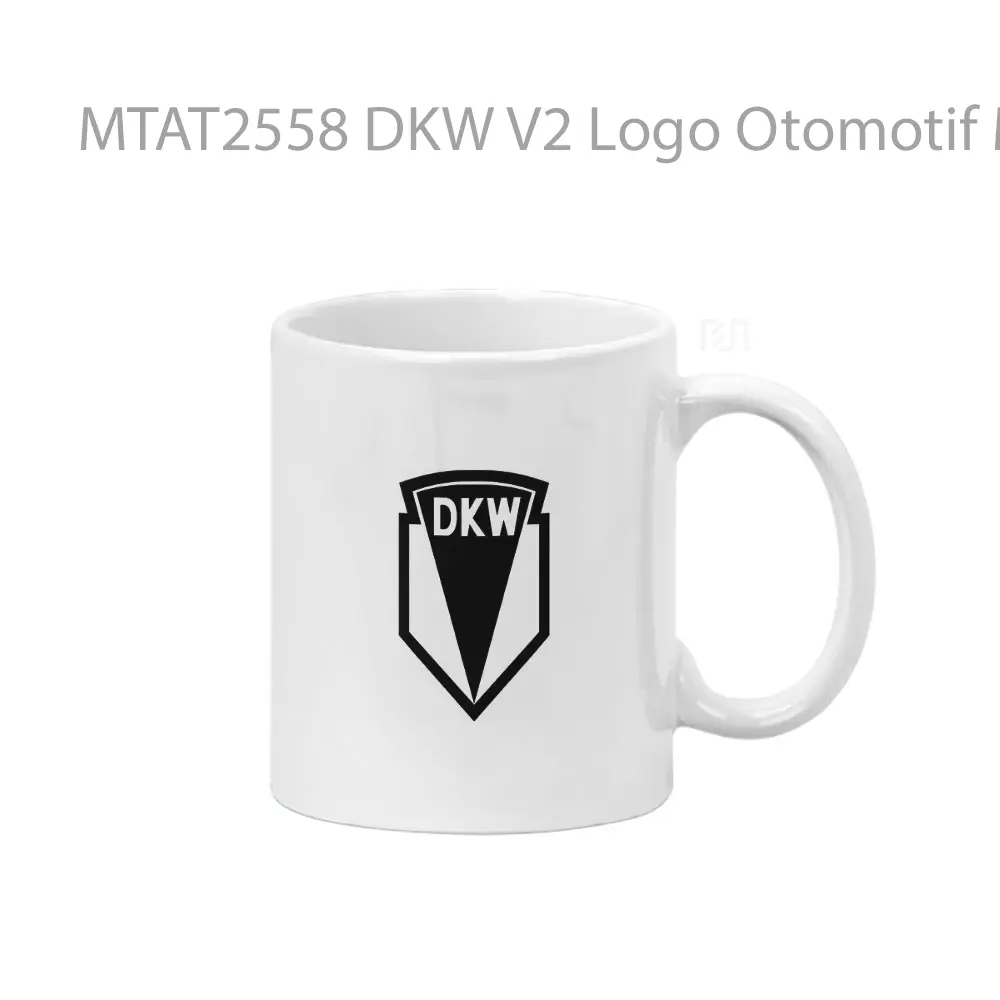 DKW V2 Logo Otomotif Mug