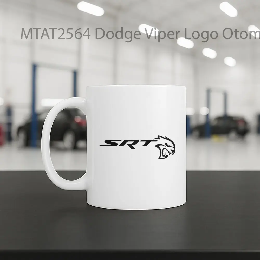 Dodge Viper Logo Otomotif Mug - Sudut 2