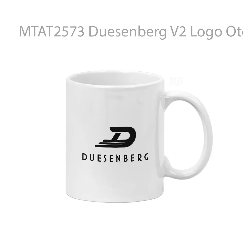 Duesenberg V2 Logo Otomotif Mug