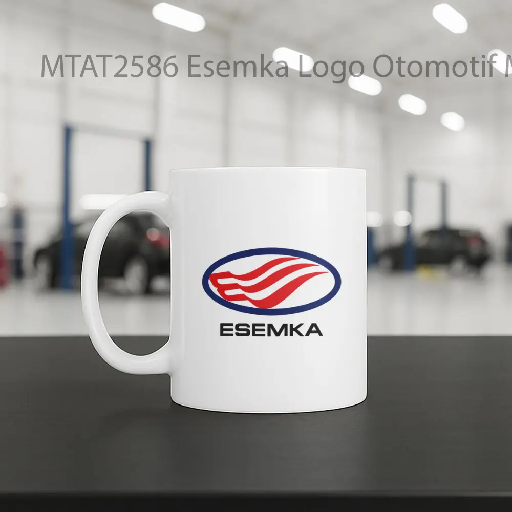 Esemka Logo Otomotif Mug - Sudut 2
