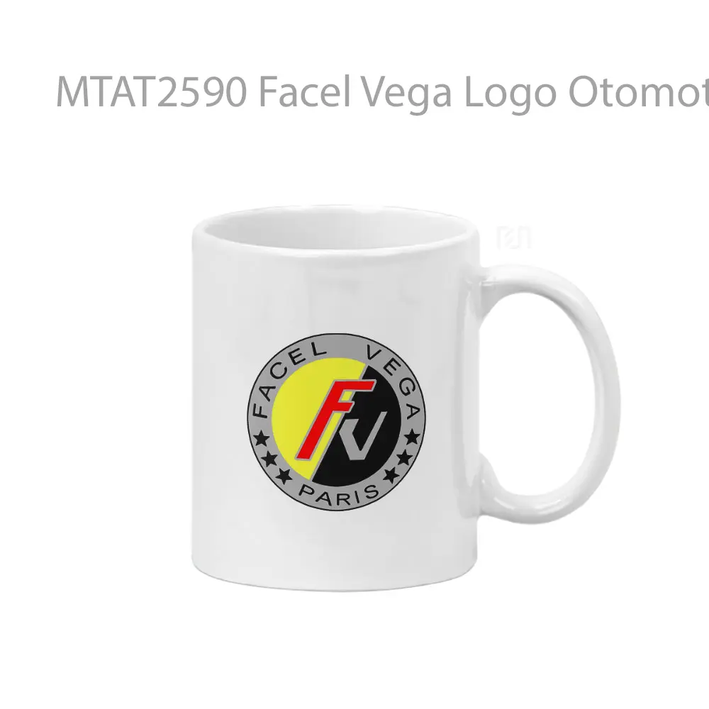 Facel Vega Logo Otomotif Mug