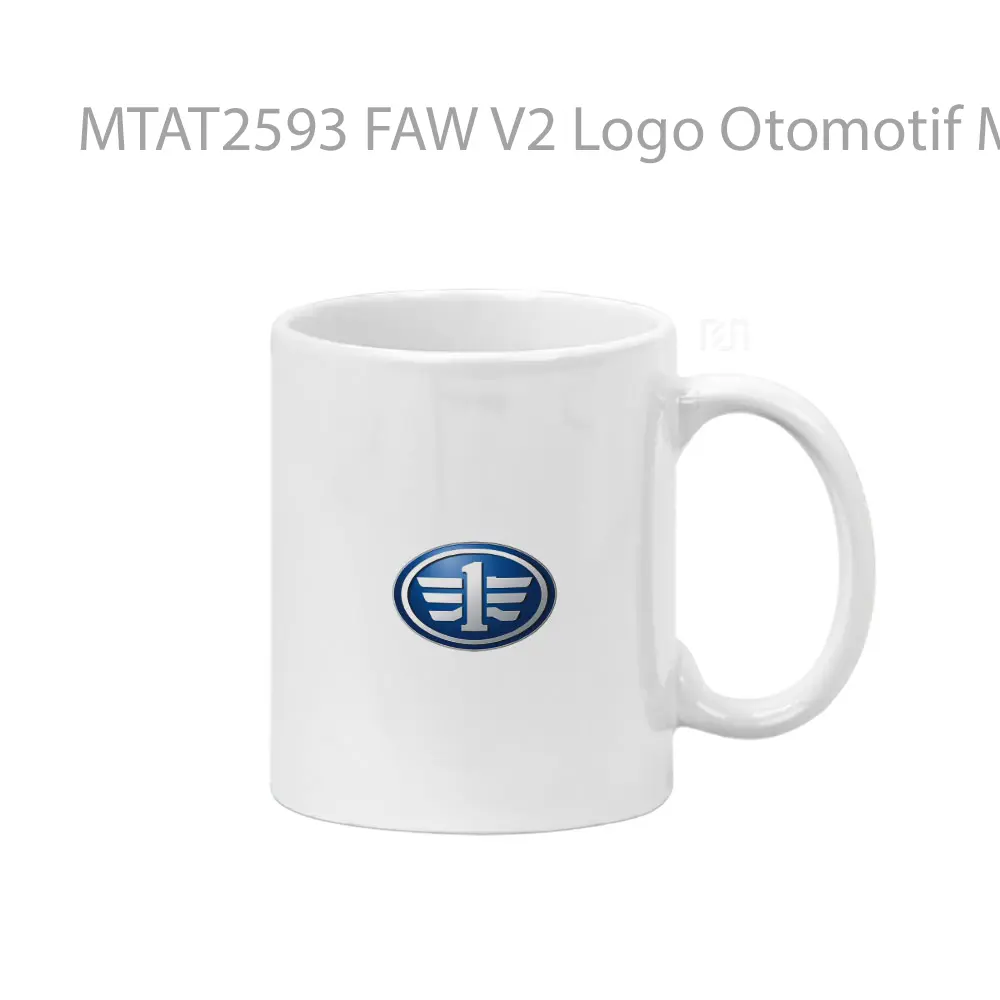 FAW V2 Logo Otomotif Mug