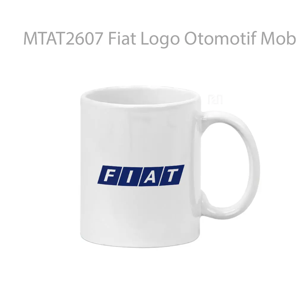 Fiat Logo Otomotif Mug