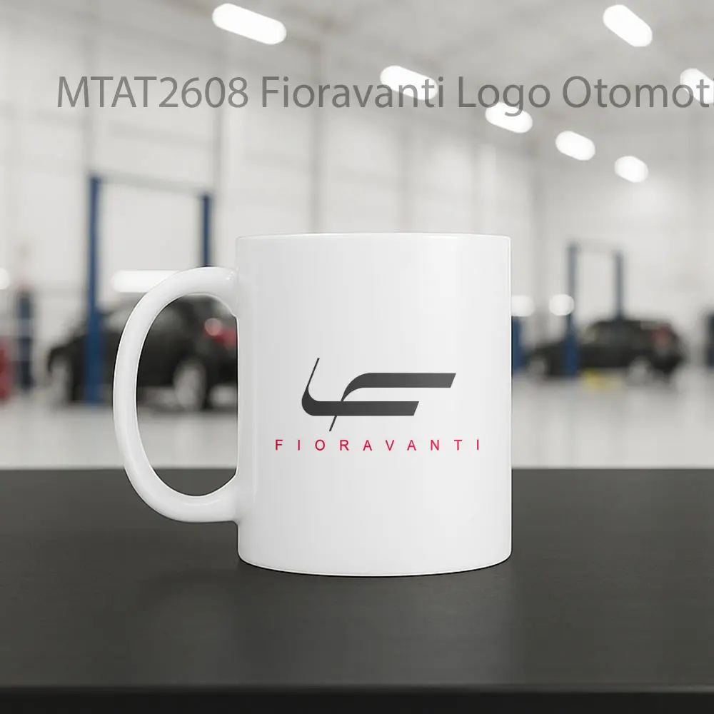 Fioravanti Logo Otomotif Mug - Sudut 2